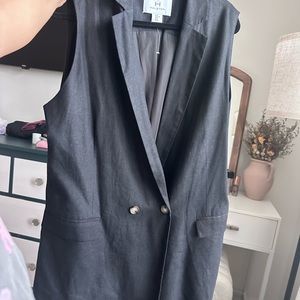 Black Vest perfect for the office